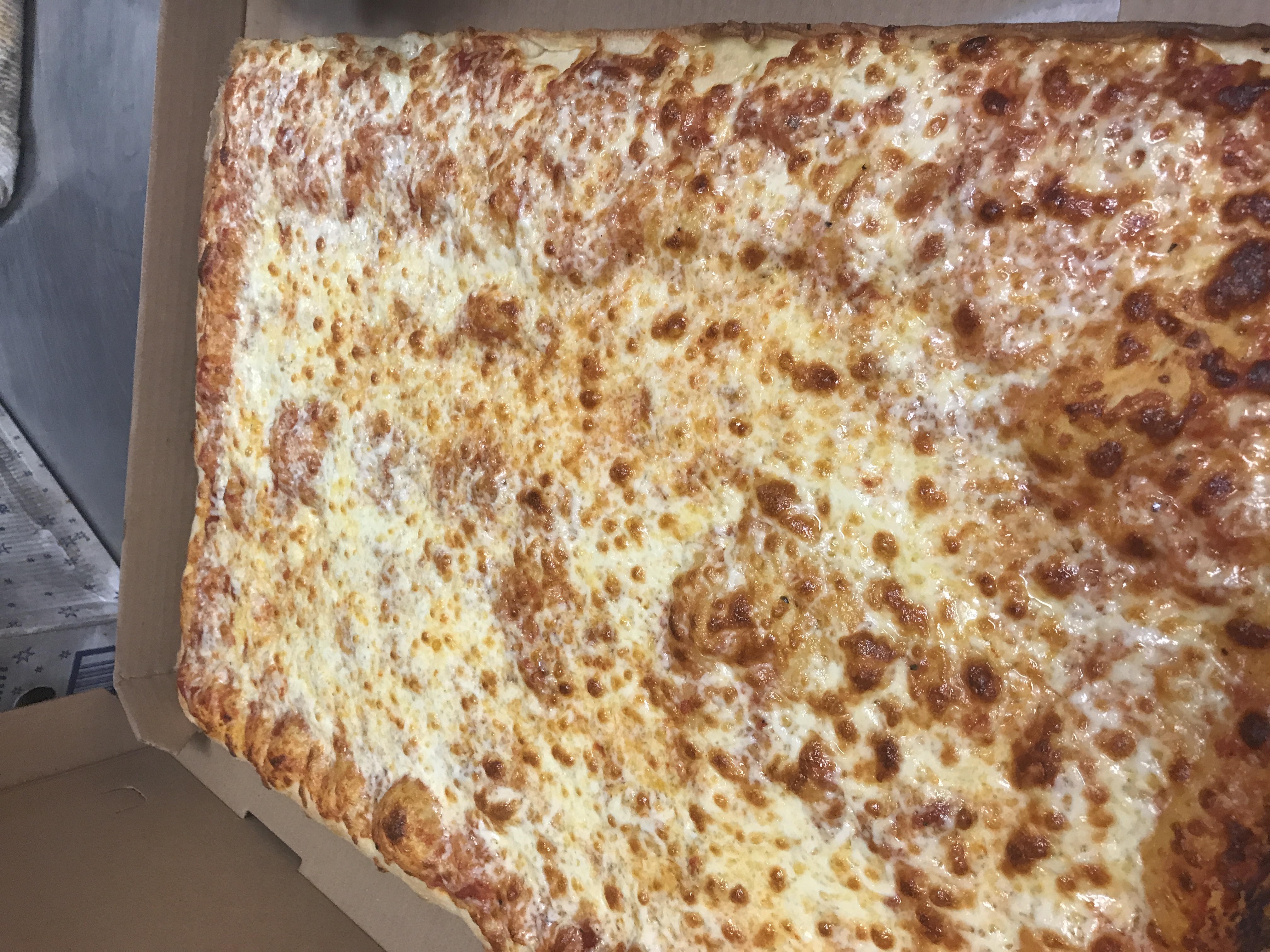 Order Sicilian Cheese Pizza food online from Dc Pizza & Catering store, Albany on bringmethat.com