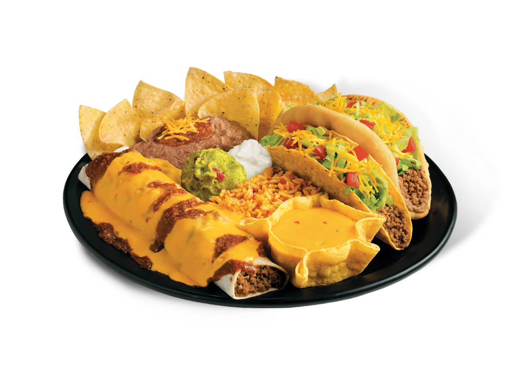 Order Beef Wholotta Platter food online from Taco Bueno store, Lake Worth on bringmethat.com