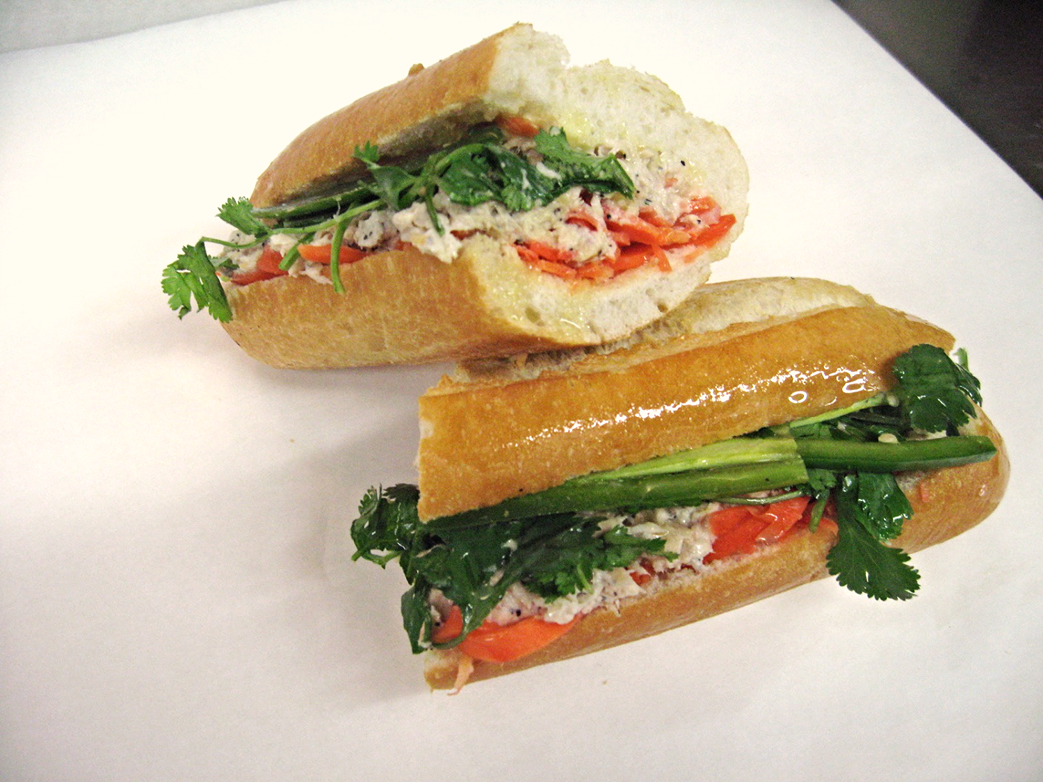 Order 11. Tuna Sandwich food online from An Xuyen Bakery store, Portland on bringmethat.com