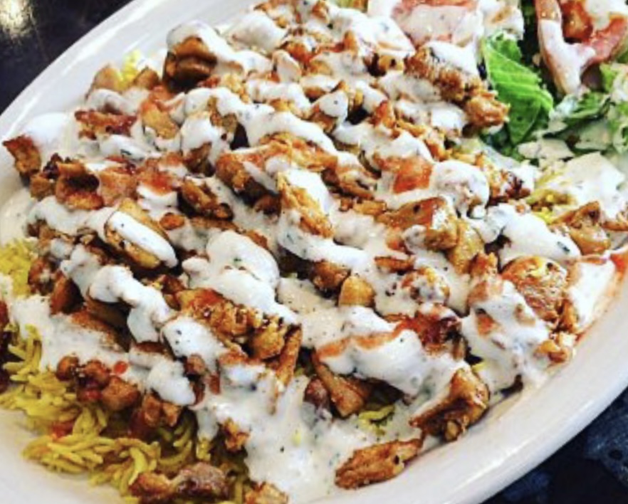 Order Chicken Over Rice food online from Salah's Halal Food store, East Islip on bringmethat.com