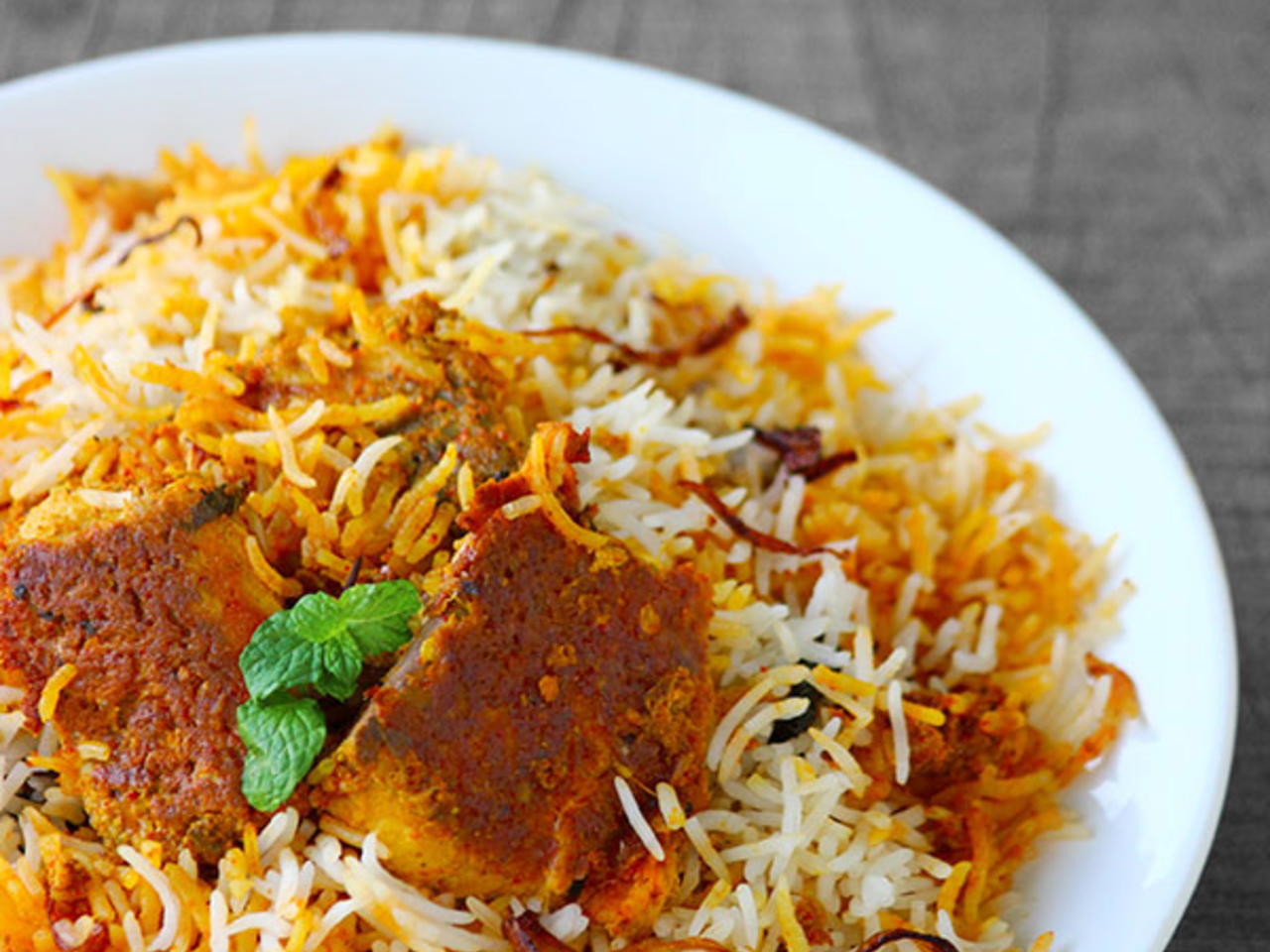 Order Paradise Special Fish Biryani food online from Aroma Indian Kitchen store, Columbus on bringmethat.com