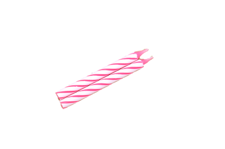 Order 2 Pink Birthday Candles  food online from Les Delices French Bakery store, Rockville on bringmethat.com