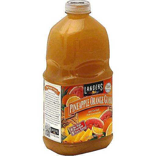 Order Langers Pineapple Orange Quava Juice  (64 OZ) 122267 food online from Bevmo! store, Pasadena on bringmethat.com