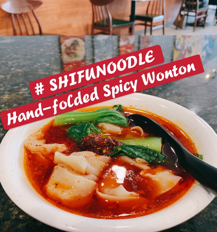 Order Spicy Wonton[10]红油抄手 food online from Shifu Noodle store, San Antonio on bringmethat.com