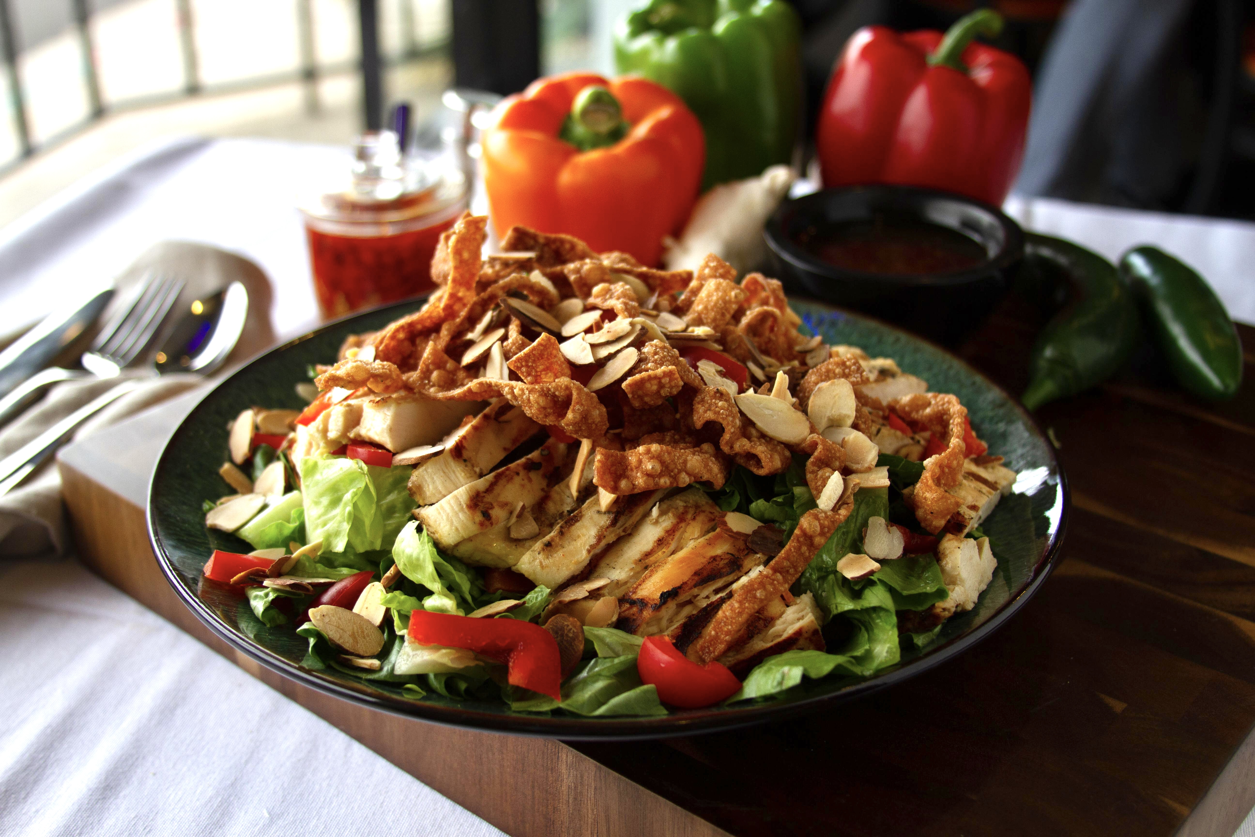 Order Sesame Chicken Salad food online from Brazil by the Bay store, San Diego on bringmethat.com