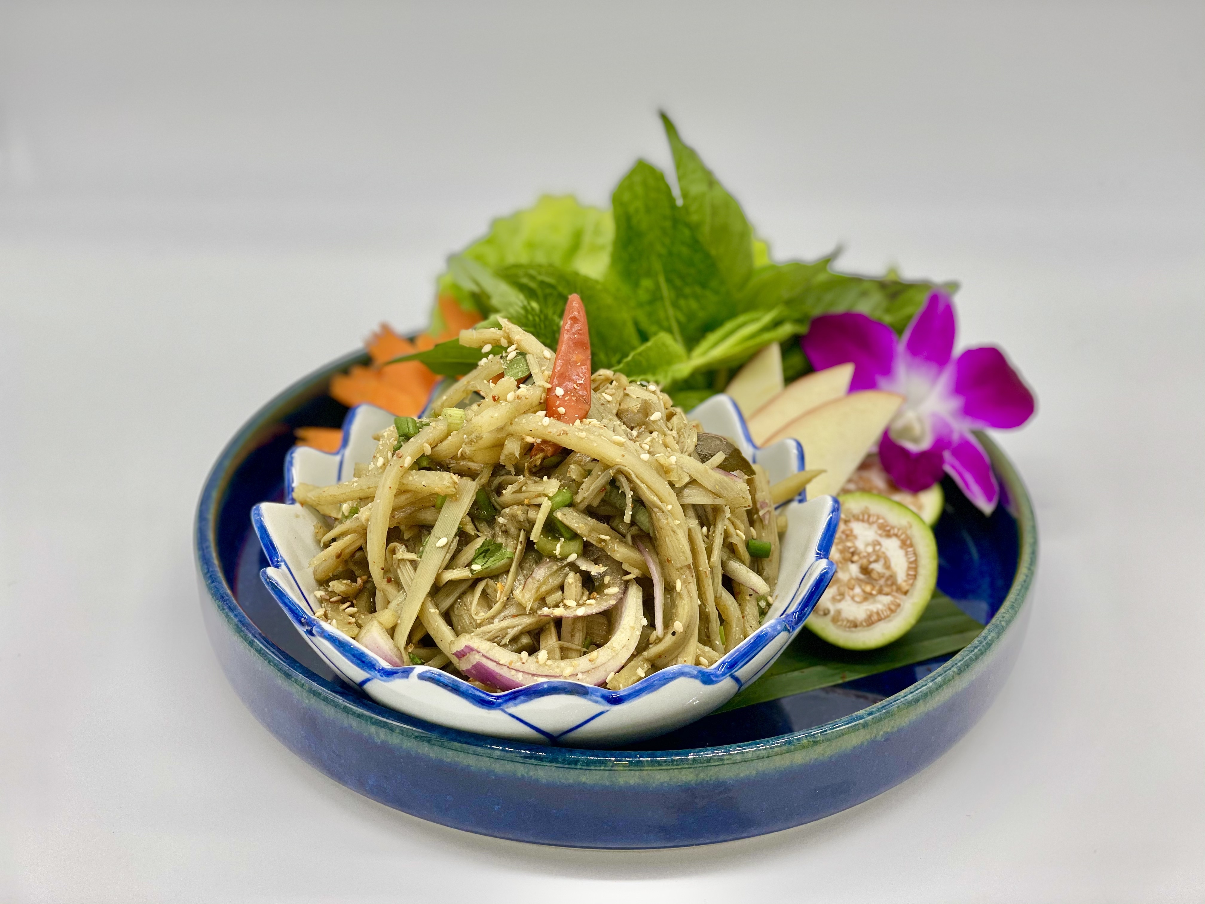 Order "Surp Nor Mai" Bamboo Salad food online from Lao Table store, San Francisco on bringmethat.com