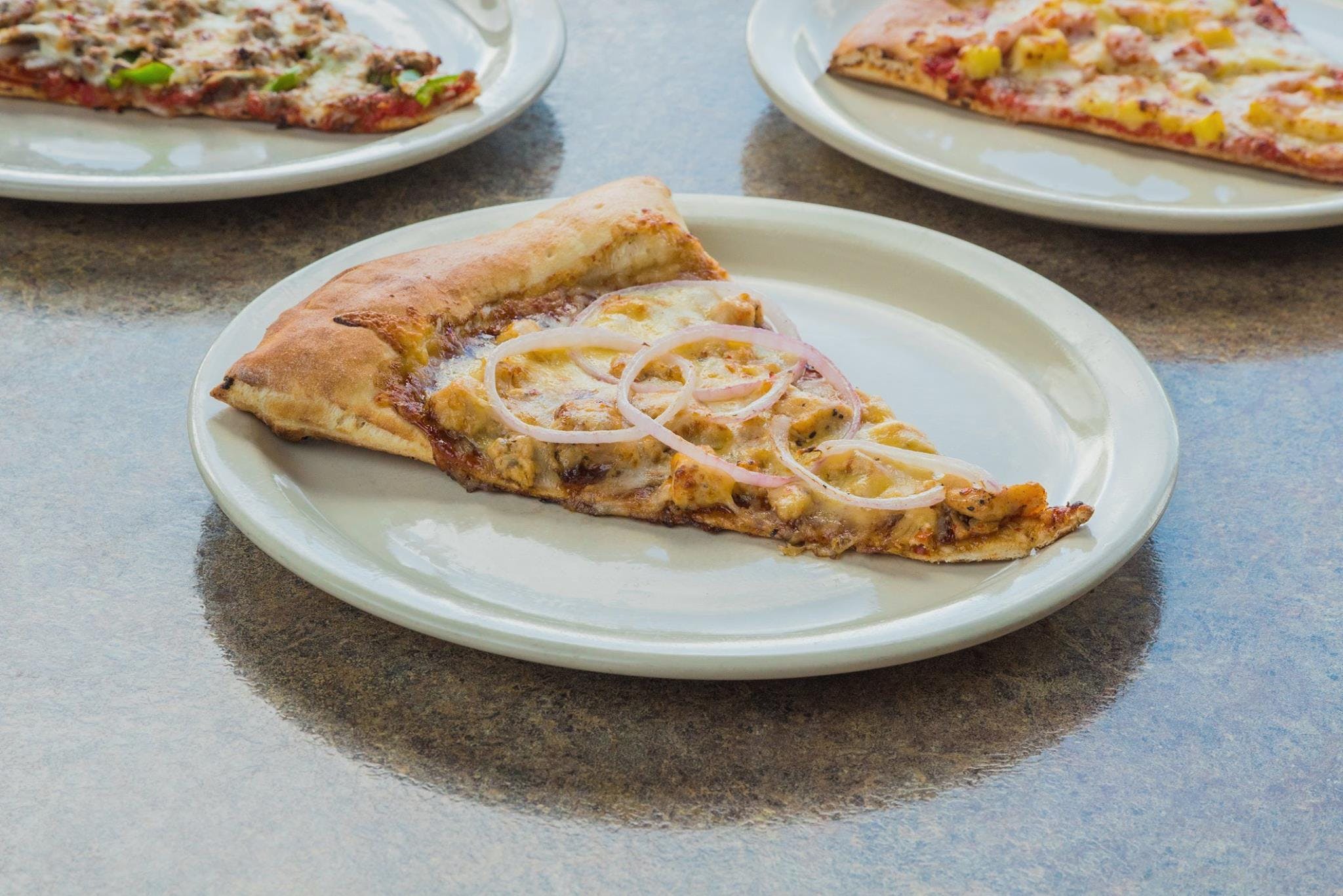 Order BBQ Chicken Pizza - Medium 12'' (6 Slices) food online from Zio Pizzeria - store, Omaha on bringmethat.com