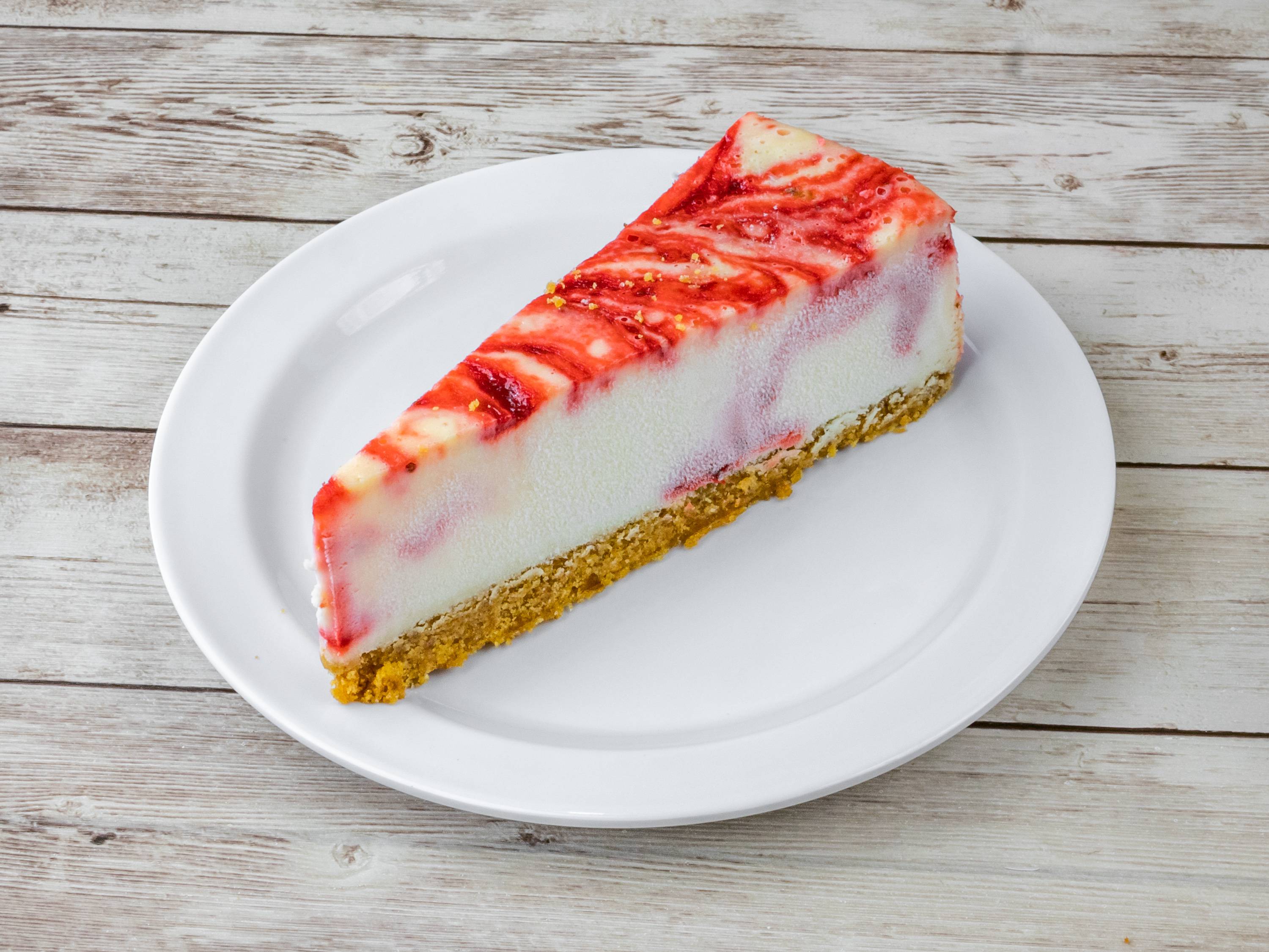 Order Strawberry Cheesecake food online from Fish Skillet Seafood store, Houston on bringmethat.com