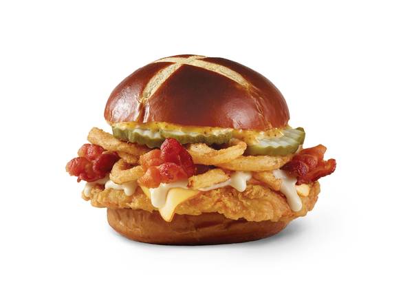 Order Pretzel Bacon Pub Chicken food online from Wendy store, Plain City on bringmethat.com