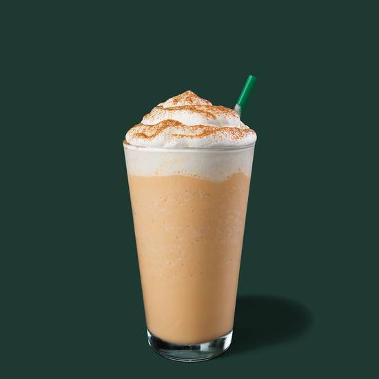 Order Pumpkin Spice Crème Frappuccino® Blended Beverage food online from Starbucks store, Bismarck on bringmethat.com
