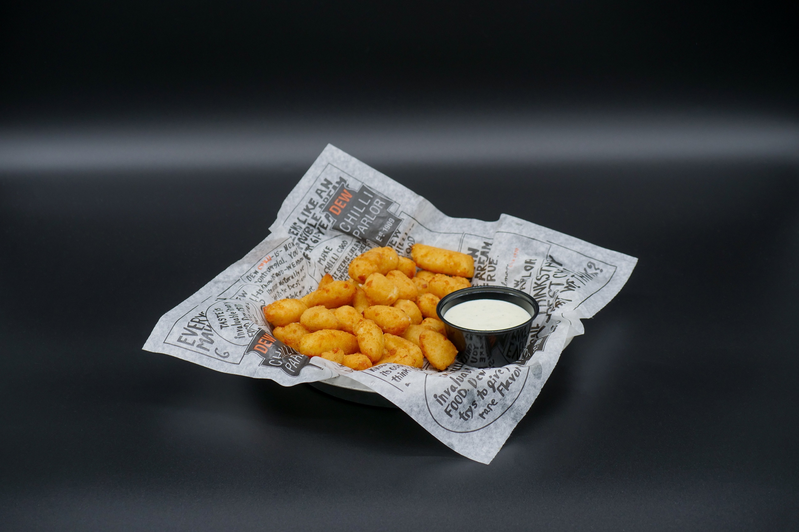 Order Cheese Curds food online from Dew Chilli Parlor store, Springfield on bringmethat.com