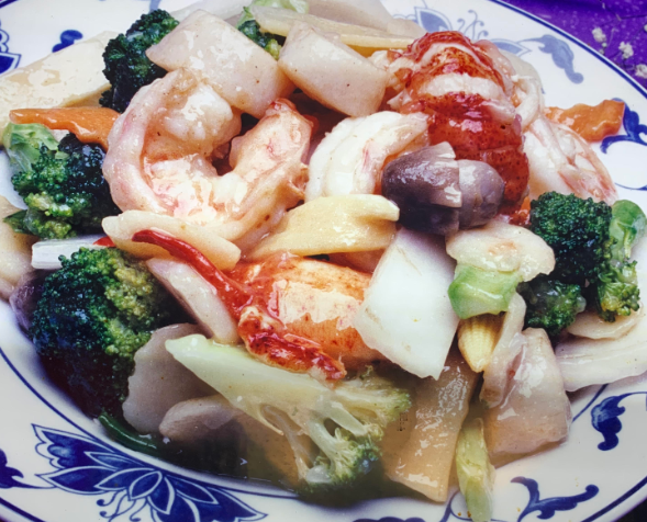 Order 3. Seafood Combination food online from Happy Wok store, Northport on bringmethat.com