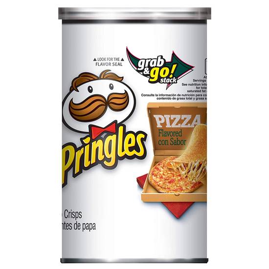 Order Pringles Potato Crisps Chips Pizza food online from Pepack Sunoco store, Peapack on bringmethat.com