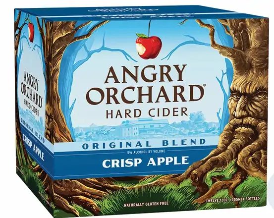 Order Angry Orchard Crisp Apple Cider 5.0 % abv 12pk-12oz Btls food online from Sousa Wines & Liquors store, Mountain View on bringmethat.com