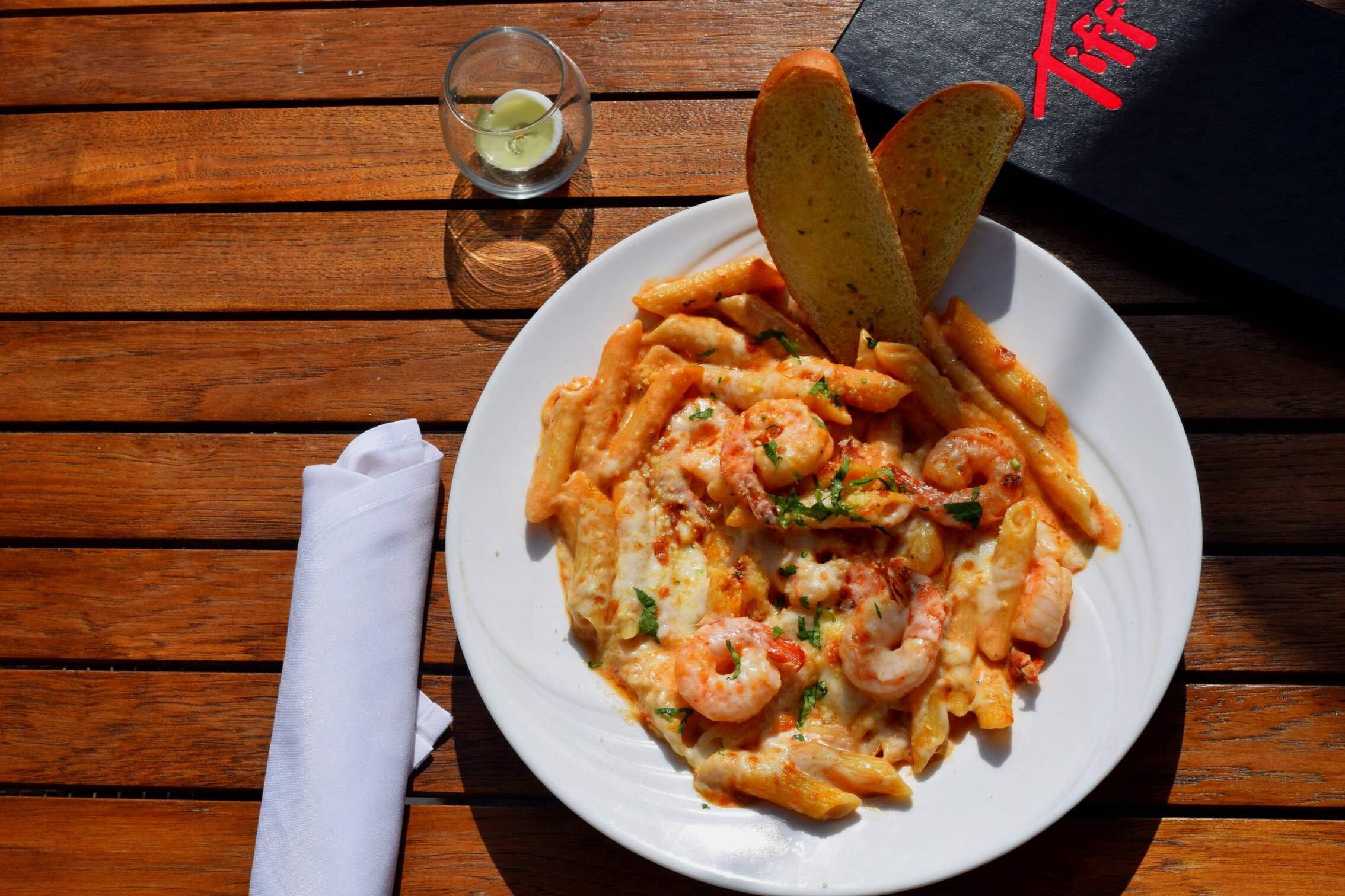 Order Shrimp Napolitano food online from Tiff Grill & Ale House store, Morris Plains on bringmethat.com