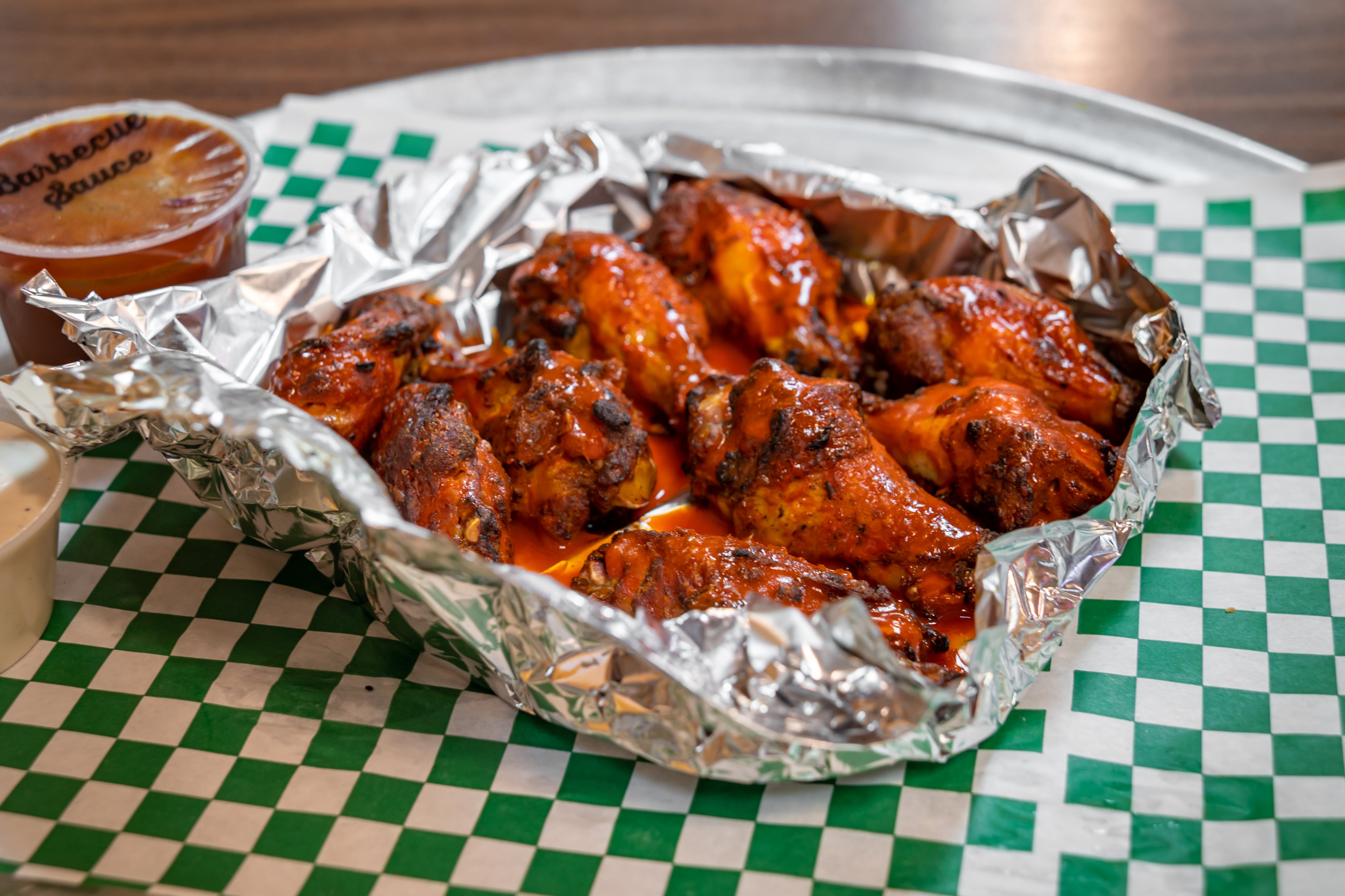 Order Chicken Wings - 6 Pieces food online from Antonious Pizza  store, Cherry Valley on bringmethat.com