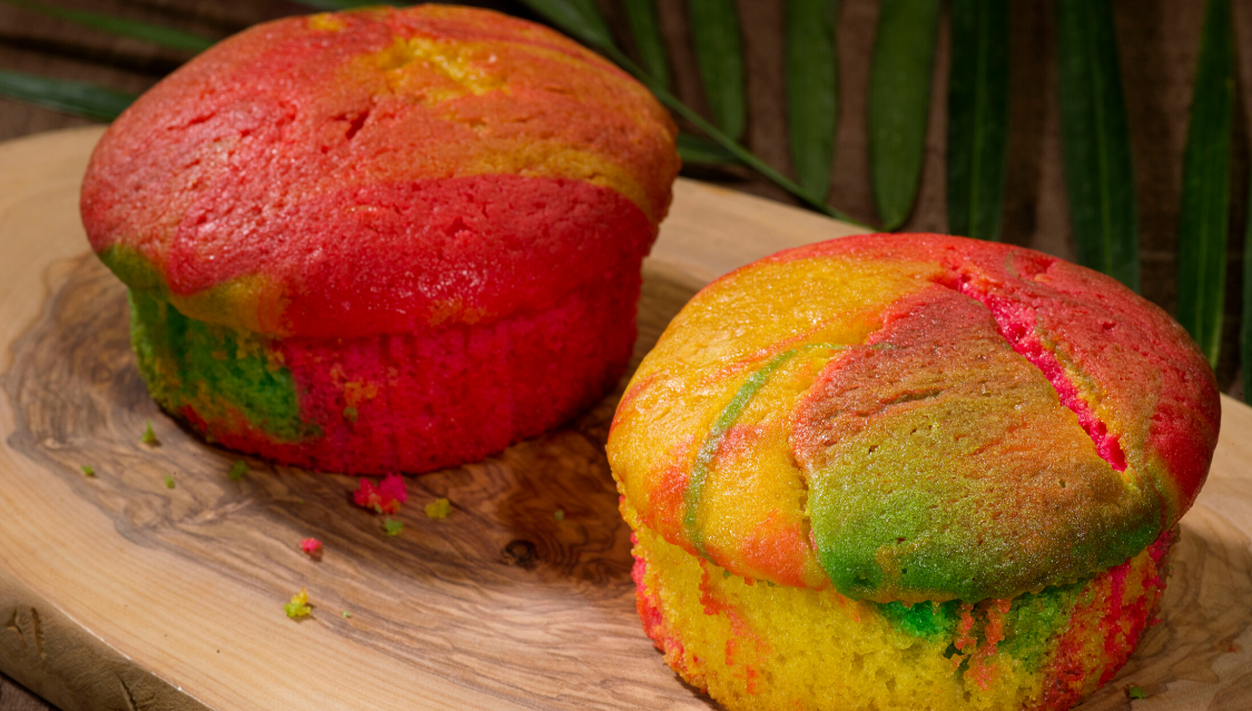 Order Rainbow Cake food online from Golden Krust Caribbean Restaurant store, Mattapan on bringmethat.com