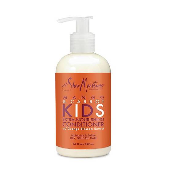 Order SheaMoisture® 8 fl. oz. Kids Conditioner in Mango & Carrot food online from Buybuy Baby store, Dayton on bringmethat.com