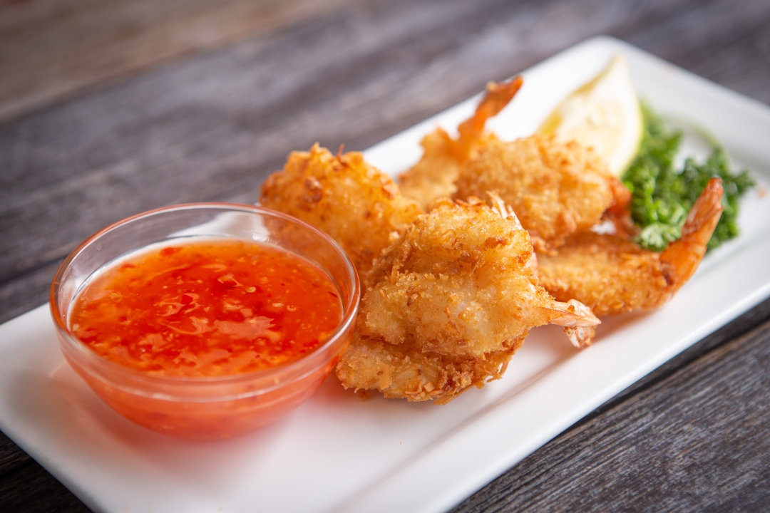 Order Coconut Shrimp food online from Captain’s Curbside Seafood store, Trappe on bringmethat.com