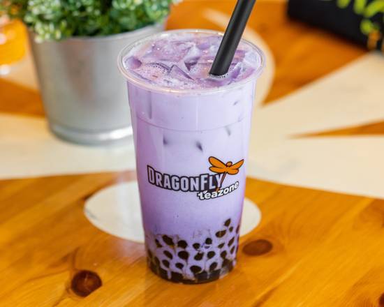 Order Taro Smoothie food online from Dragonfly Tea Zone store, Kansas City on bringmethat.com