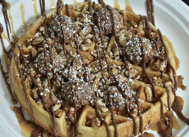 Order Ferrero Waffle food online from Crepes & Waffles store, Albuquerque on bringmethat.com