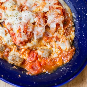 Order Lasagna food online from Lost Dog Cafe store, Alexandria on bringmethat.com