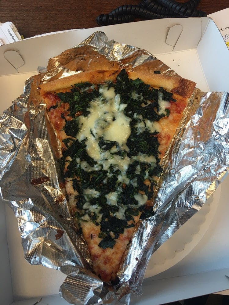 Order Spinach Pizza - Pizza food online from Bravo Kosher Pizza store, New York on bringmethat.com