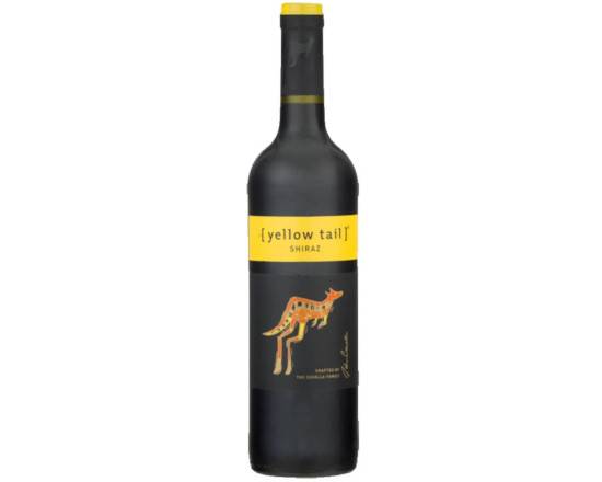 Order Yellow Tail Shiraz 750 ml food online from Pit Stop Liquor Mart store, El Monte on bringmethat.com