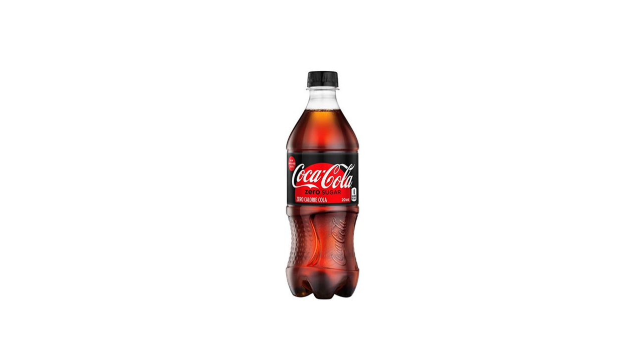 Order Coke Zero 20 oz food online from Cafe Verdi Rebel store, Las Vegas on bringmethat.com