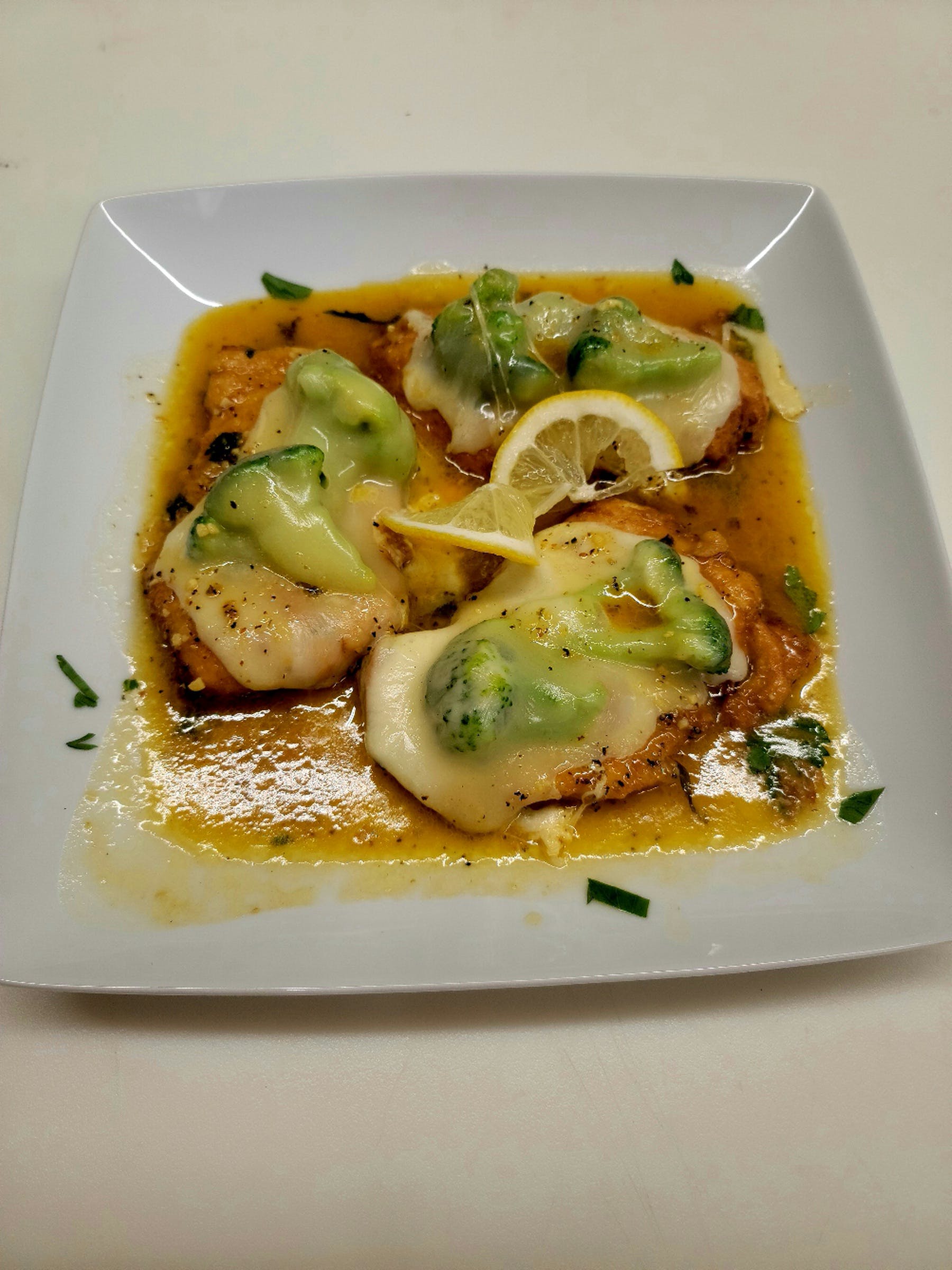 Order Chicken Verde Dinner - Entrees food online from La Rocca Pizza Pasta store, Scranton on bringmethat.com