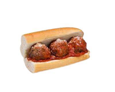 Order Meatball & Cheese Sub food online from Skinny Thin Pizza store, Nashville-Davidson on bringmethat.com