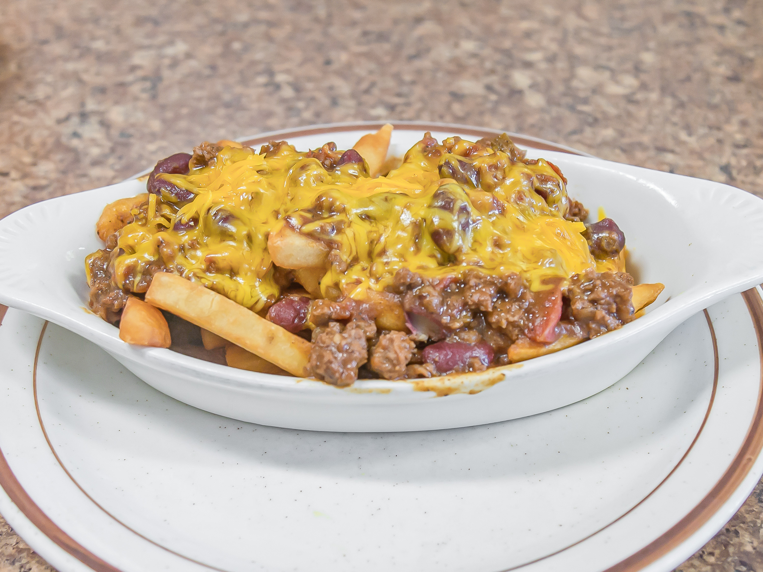 Order Chili Cheese Fries food online from Parkside Diner store, Rochester on bringmethat.com