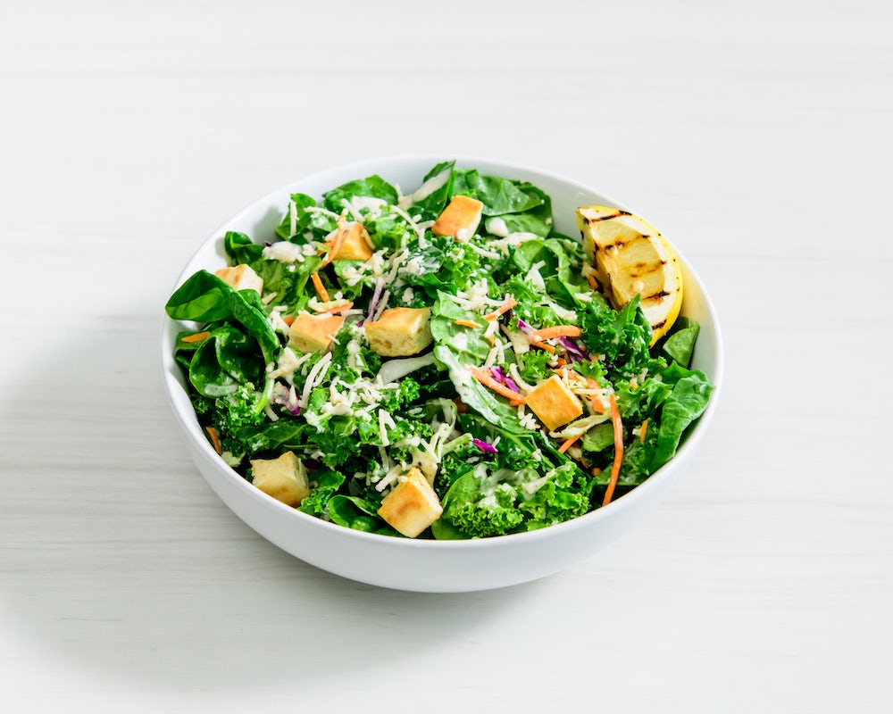 Order Power Greens Caesar Salad food online from The Veggie Grill store, Seattle on bringmethat.com