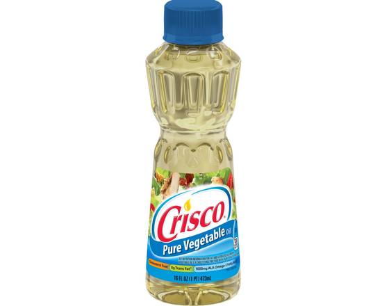 Order Crisco Vegetable Oil (16 oz) food online from Shell store, Gaithersburg on bringmethat.com