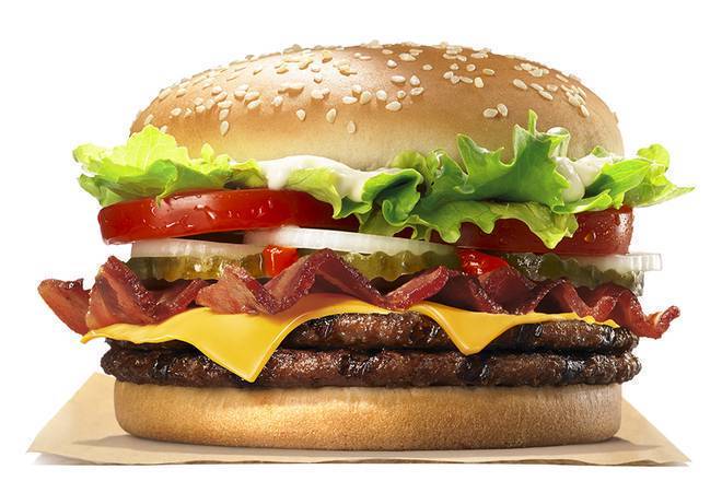 Order Double WHOPPER® with Bacon & Cheese food online from Burger King store, Saint Joseph on bringmethat.com
