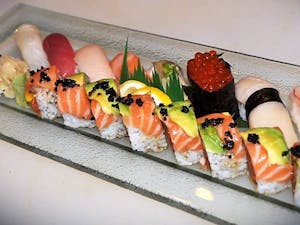 Order Sushi Platter food online from Mochi Sushi store, Sugar Land on bringmethat.com