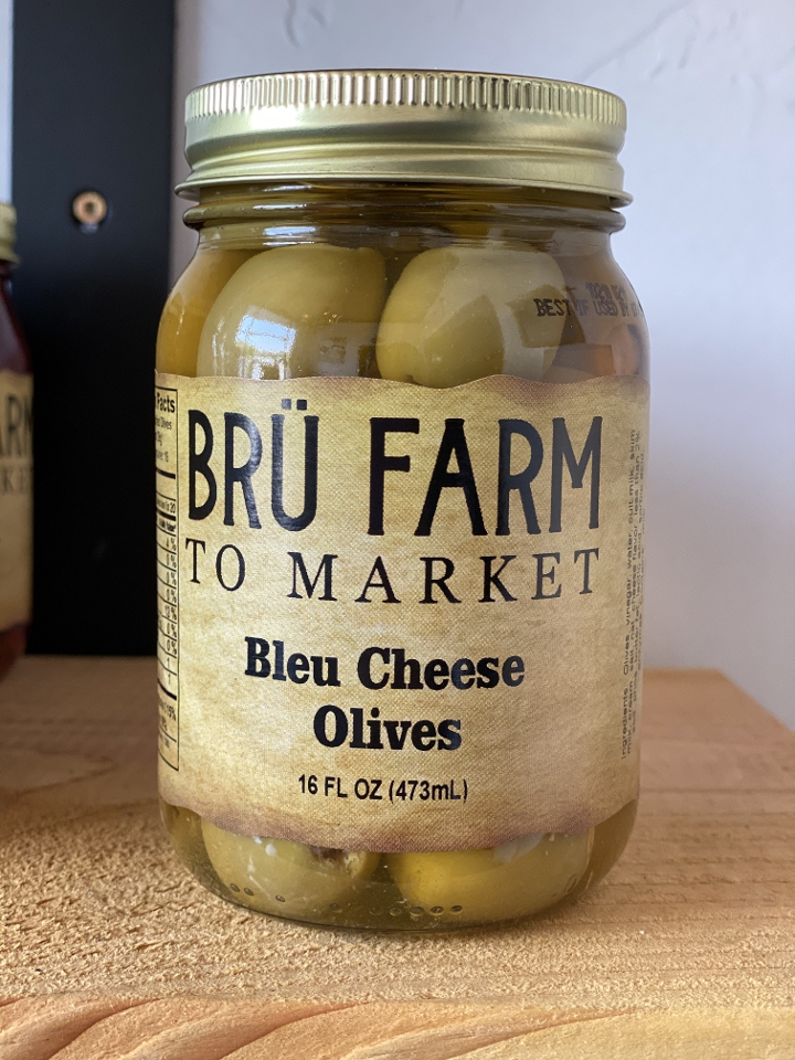 Order Olives, Blue Cheese (16oz) food online from Bru Grill & Market store, Lake Forest on bringmethat.com