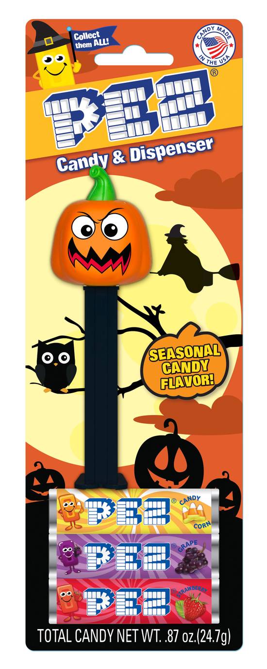 Order Halloween Pez Candy & Dispenser, 0.87 oz - 1 ct food online from Rite Aid store, LIMA on bringmethat.com