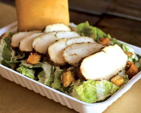 Order Chicken Caesar Salad food online from Dickey'S Barbecue Pit store, Las Vegas on bringmethat.com