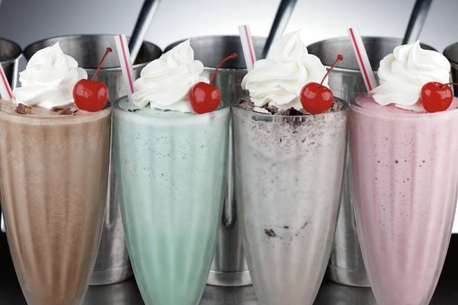 Order Shake 4-Pack food online from Silver Diner store, Arlington on bringmethat.com