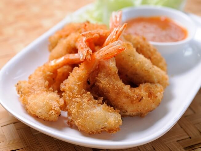 Order Fire Cracker Shrimp food online from Samurai Japanese Steak House store, Huntington on bringmethat.com