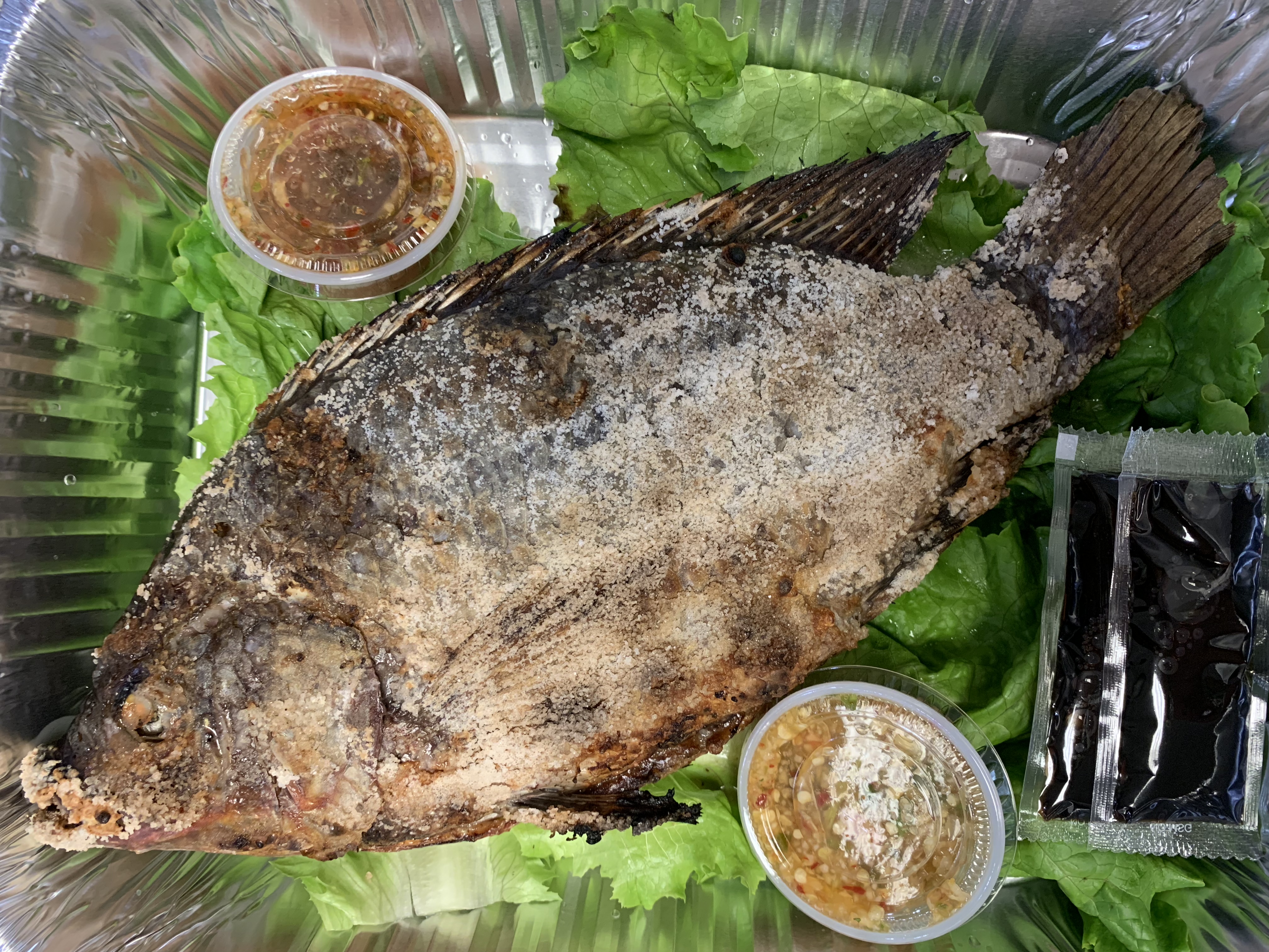 Order Grilled Tilapia food online from Cajun Seafood House store, Los Angeles on bringmethat.com
