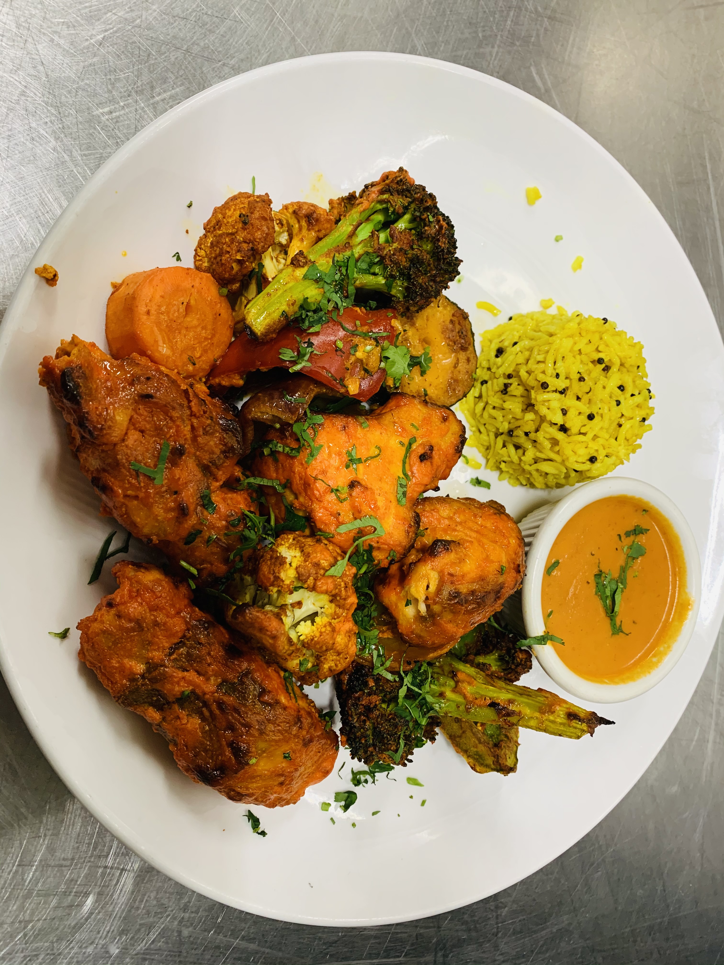 Order Tandoori Mixed Grill food online from Aahar Indian Cuisine store, New York on bringmethat.com
