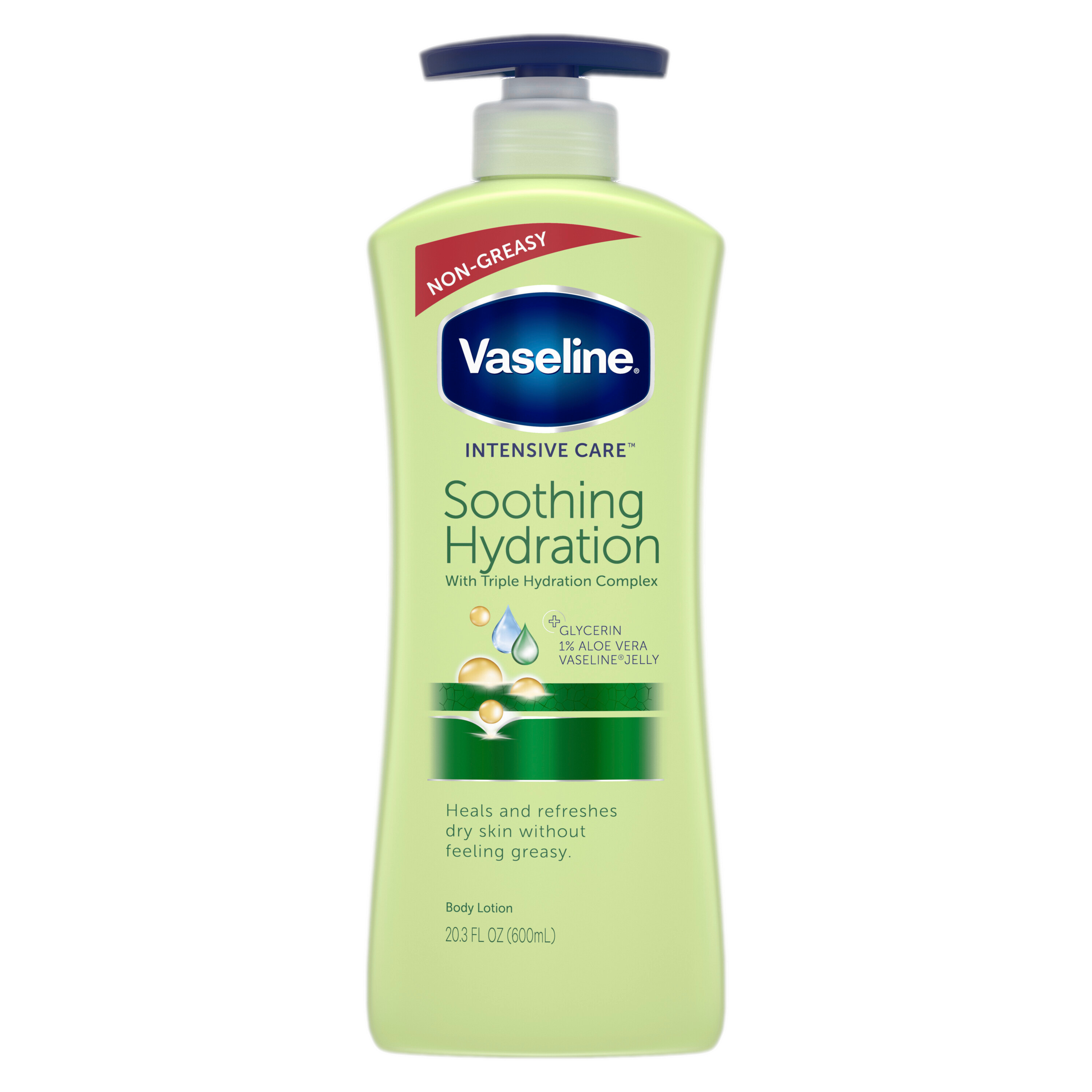 Order Vaseline Intensive Care Soothing Hydration Body Lotion - 20.3 fl oz food online from Rite Aid store, MILLER PLACE on bringmethat.com