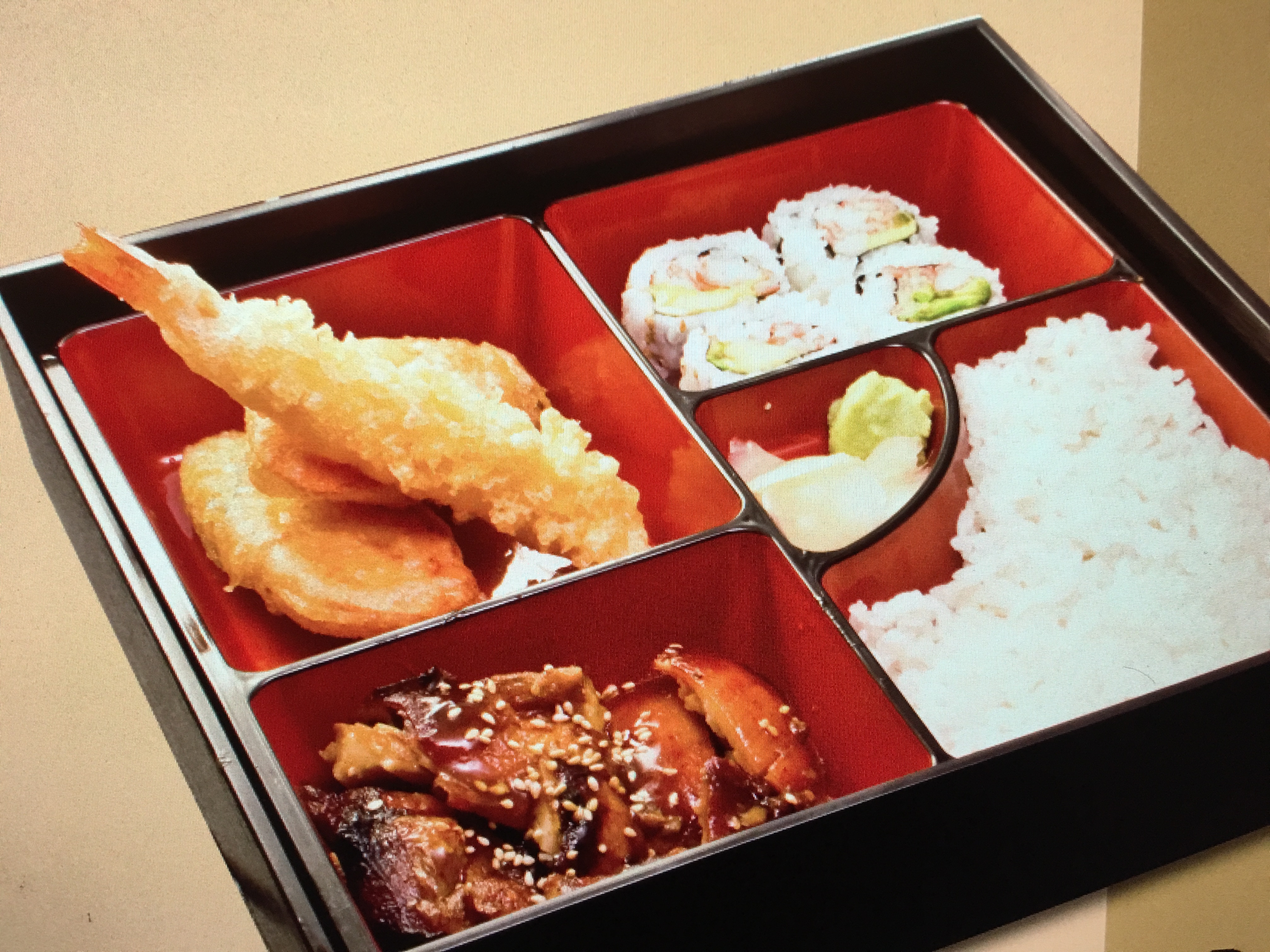 Order 2. Lunch Deluxe Box food online from Sushi Kinta store, San Francisco on bringmethat.com