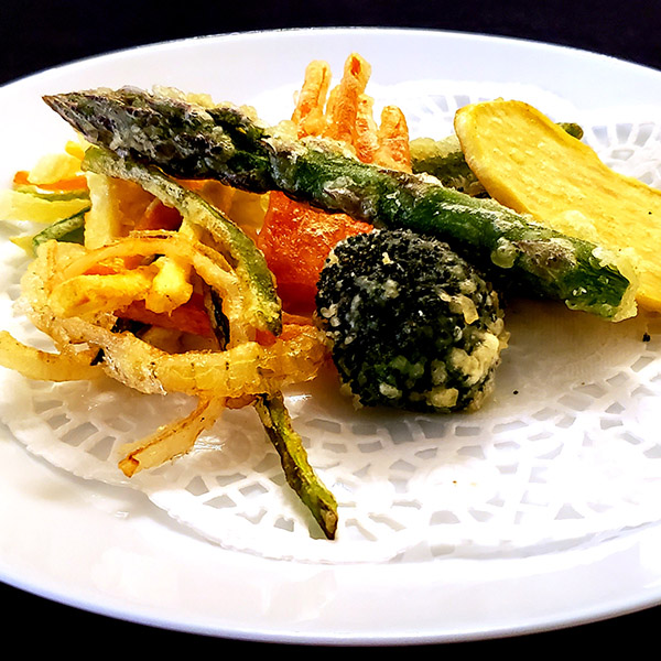 Order Vegetable Tempura (appetizer) food online from Ichiban Sushi & Bar store, Canyon Country on bringmethat.com