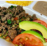 Order Bistek a la Mexicana food online from El Taxqueno Taqueria store, Dallas on bringmethat.com