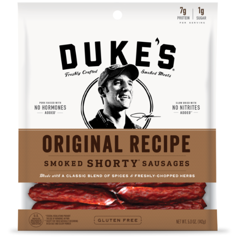 Order Duke's Original "Shorty" Smoked Sausages 5oz food online from 7-Eleven store, Denver on bringmethat.com