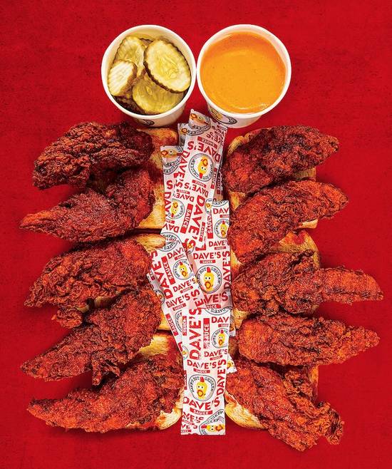 Order Reaper®Roulette Hot Box- Tenders food online from Dave's Hot Chicken store, Wilmington on bringmethat.com