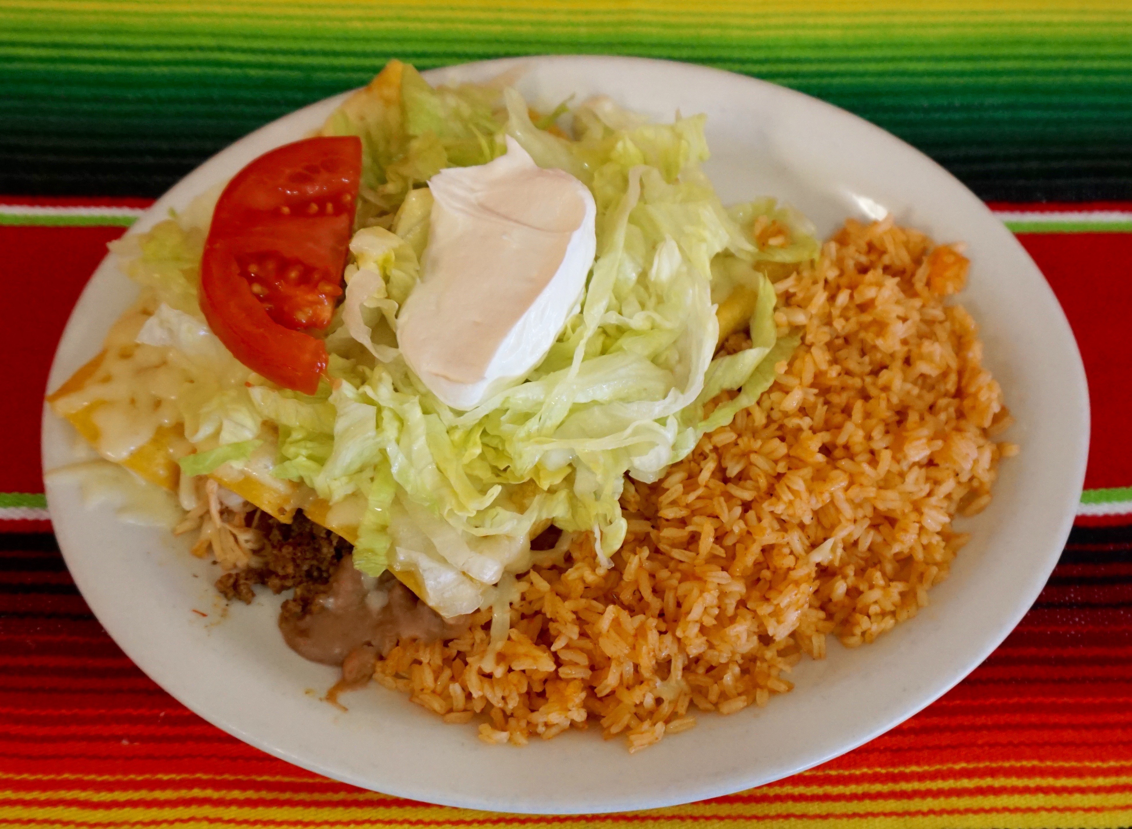 Order Enchiladas Suprema food online from Don Chuchos Mexican Restaurant store, Columbus on bringmethat.com